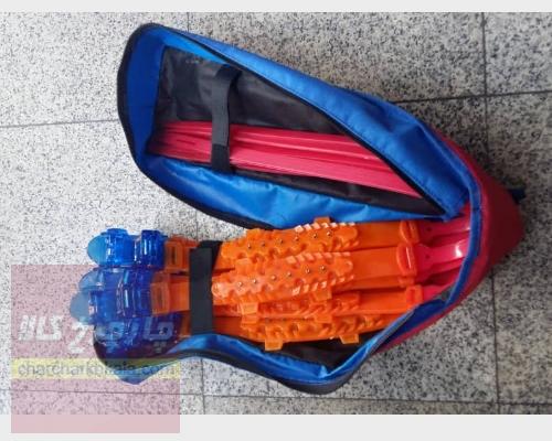 زنجیر چرخ ژله ای پلیمری تیگو 8 پرومکس قرمز 10 عددی بهمراه دستکش