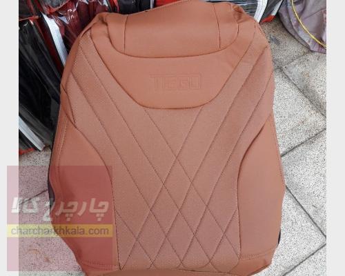 روکش صندلی تیگو 8 پرومکس چرمی برند آیسان