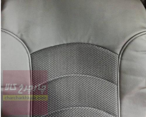 روکش صندلی پژو 206 چرم وسط پارچه برند ایپک
