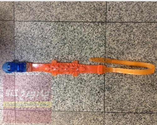 زنجیر چرخ ژله ای پلیمری تندر ال نود L90 نارنجی 8 عددی مناسب رینگ آلومینیومی (اسپرت) بهمراه دستکش